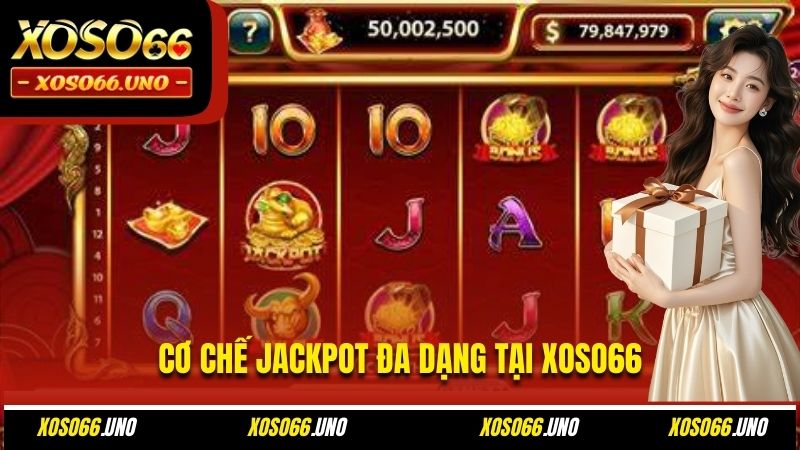 Cơ chế Jackpot đa dạng tại XOSO66